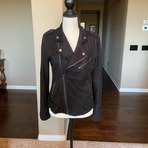 Black velvet jacket, size S